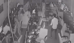 Nhóm thanh niên hỗn chiến, phá đồ trong quán net