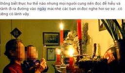Hoang tin 'Ngày Tam Nương' khiến nhiều người lo sợ