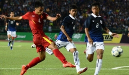 Thắng kịch tính Campuchia, U16 Việt Nam tái đấu Úc ở chung kết