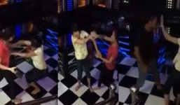 Đưa cả họ hàng đi đánh ghen trong quán karaoke ở Hà Nội