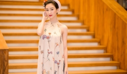 Á hậu Hà Thu khoe 'vẻ đẹp vạn người mê' tại sự kiện