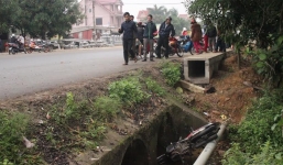 Phát hiện thi thể đại úy công an dưới cống nước