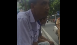 Tài xế taxi 'hổ báo' đỗ sai còn vênh mặt thách thức CSGT