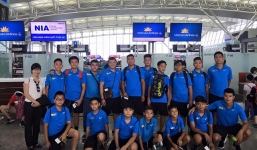 Đội bóng nhí Việt Nam sang Trung Quốc du đấu