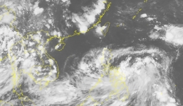 Áp thấp nhiệt đới mạnh cấp 9 hướng vào Biển Đông