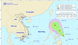 Áp thấp nhiệt đới mới có khả năng mạnh lên thành bão số 2