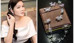 Lý Nhã Kỳ tổ chức triển lãm kim cương triệu đô