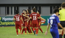 Thắng Thái Lan 2-0, tuyển nữ Việt Nam giành ngôi đầu bảng A