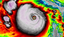 Bão số 2- bão Nida giật cấp siêu bão khi vào Trung Quốc