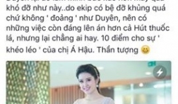 Á hậu Huyền My bị 'tố' gây trễ chuyến bay 30 phút vì mải 'tự sướng'