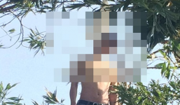 Nam thanh niên treo cổ trên cây keo bằng chiếc áo