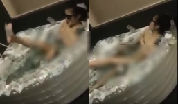 Nữ DJ Việt tắm tiền: Đáng lên án nhưng chưa đủ căn cứ để khép tội