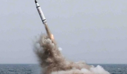Triều Tiên tiếp tục phóng tên lửa về biển Nhật Bản