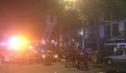 Nổ gây cháy lớn trong quán bar Pháp, ít nhất 13 người chết