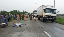 Gây tai nạn chết người, tài xế container bỏ trốn khỏi hiện trường