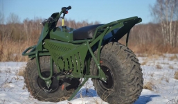 Xe máy địa hình siêu nhẹ của Nga lộ diện bản chính thức