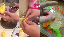 Người đăng clip 'xoài nhựa Trung Quốc' thừa nhận đây là trò 'câu like'