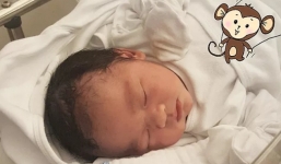 Á hậu Ngô Trà My sinh con gái đầu lòng sau 5 tháng kết hôn với đại gia