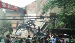 Khởi tố hình sự vụ sập nhà ở Cửa Bắc khiến 2 người chết