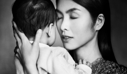 Hạnh phúc giản đơn của Tăng Thanh Hà bên con trai