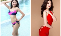 Nhan sắc nóng bỏng của tân Hoa hậu Bản sắc Việt toàn cầu