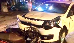 Một cảnh sát cơ động gây tai nạn chết người