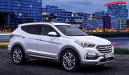 Hyundai Santa Fe 2017 là xe có mức độ an toàn cao nhất