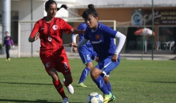ĐT U16 nữ Việt Nam thắng đậm U18 nữ Hồng Kông