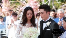 Chồng Lâm Tâm Như nói về biểu cảm lạnh lùng trong đám cưới