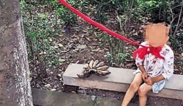 Bé trai 4 tuổi bị 'xích' vào cây gây phẫn nộ cộng đồng mạng Trung Quốc