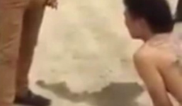 Video: Thanh niên xăm trổ ở Hà Đông bị đại ca giang hồ bắt quỳ 'tạ lỗi'