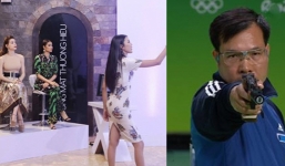 Clip chế 3 HLV The Face 'thị phạm' xạ thủ Hoàng Xuân Vinh​ gây tranh cãi