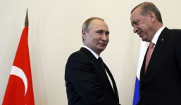 Putin tuyên bố sẵn sàng khôi phục quan hệ với Thổ Nhĩ Kỳ