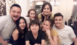 Hoàng Thùy Linh, Vĩnh Thụy thân thiết không rời trong tiệc sinh nhật