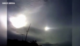 Video hiện tượng hai Mặt Trời xuất hiện cùng lúc ở Colombia