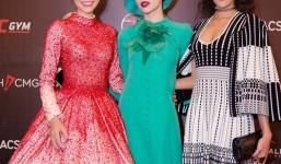 Hà Hồ, Phạm Hương, Lan Khuê 'đọ' nhan sắc khi đứng cạnh nhau