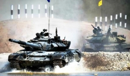 Video: Xe tăng khoe tuyệt kỹ tác chiến thao trường tại Army 2016