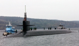 Tàu ngầm hạt nhân Mỹ va chạm tàu tiếp tế ở Thái Bình Dương