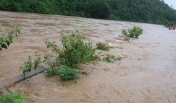 Nghệ An: Sau mưa lũ, nhiều ngôi nhà bị cuốn trôi