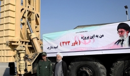 Iran trình làng hệ thống phỏng thủ tên lửa tự sản xuất