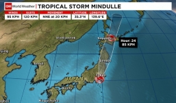 3 cơn bão liên tiếp tấn công Nhật Bản