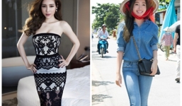 Hình ảnh giản dị hiếm thấy của bà mẹ hai con nóng bỏng Elly Trần