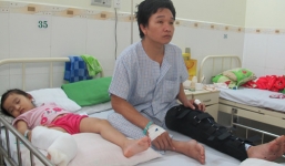 Phẫn nộ tội ác của nhóm giang hồ chém đứt gân chân bé gái