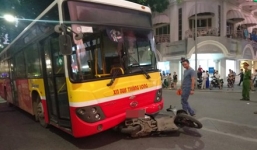 Xe buýt đâm chết 1 phụ nữ giữa trung tâm Hà Nội