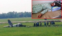 Vụ rơi máy bay quân sự: Người dân đi đường kể lại giây phút thoát chết 