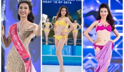 Nhan sắc nóng bỏng của Đỗ Mỹ Linh trong suốt hành trình tới ngôi vị Hoa hậu