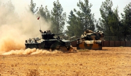 Video: Quân Thổ Nhĩ Kỳ lãnh thiệt hại đầu tiên ở Syria