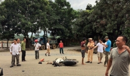 Tin tai nạn giao thông mới nhất ngày 30/8: Xe tải nổ lốp đè vào xe máy