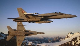 Phi cơ chiến đấu Thụy Sĩ bị mất tích