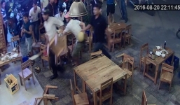 Trích xuất camera, tìm nhóm côn đồ vác mã tấu, đập phá quán nhậu